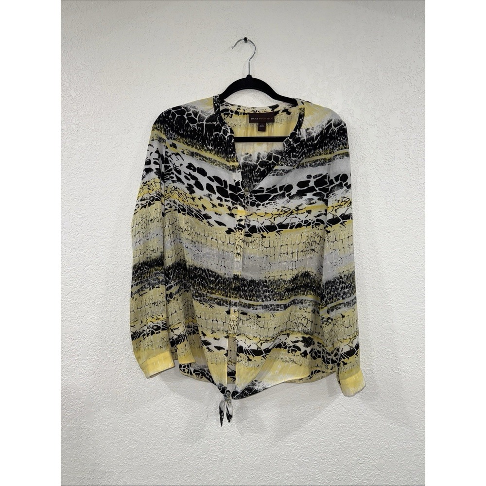 Dana Bachman Women's Blouse Multicolor Size M